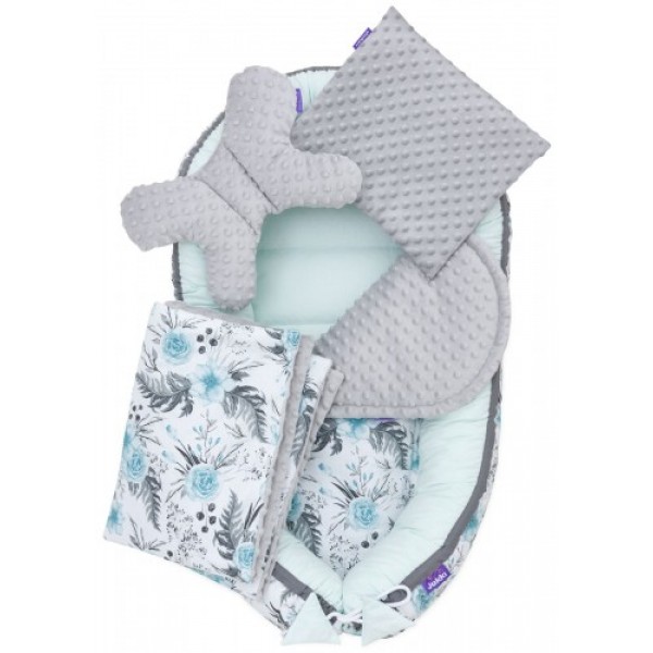 5 delni komplet Jukki Comfort In Garden Mint Minky 